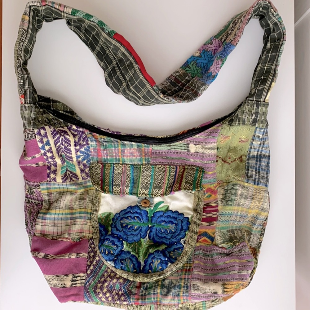 Beautiful patchwork/embroidered bag
